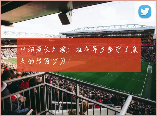 中超最长外援：谁在异乡坚守了最久的绿茵岁月？
